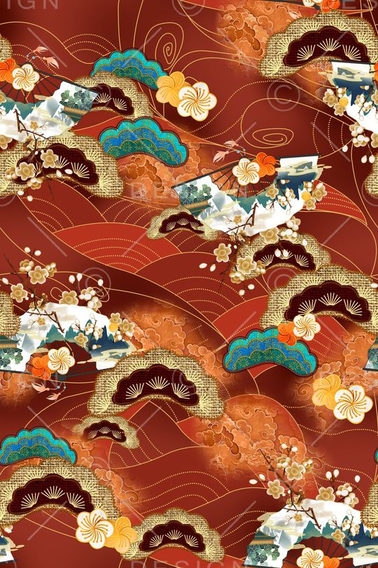 香云纱印花华亿平台图片