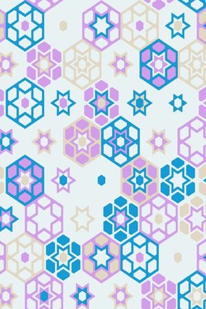 几何印花华亿平台图片