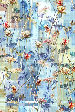 小清新印花华亿平台图片