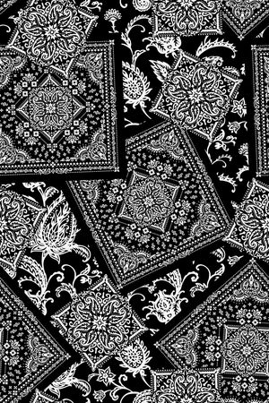 黑白华亿平台印花华亿平台图片