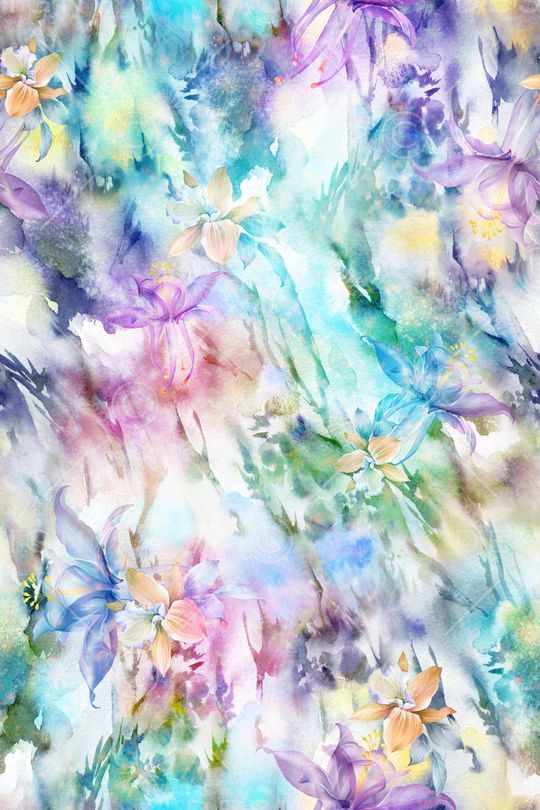 绿植树叶印花华亿平台图片