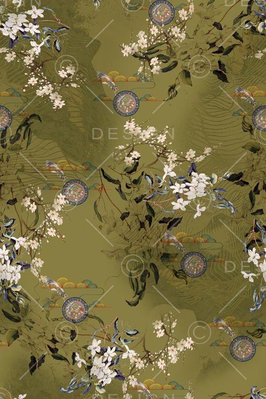 水彩印花华亿平台图片