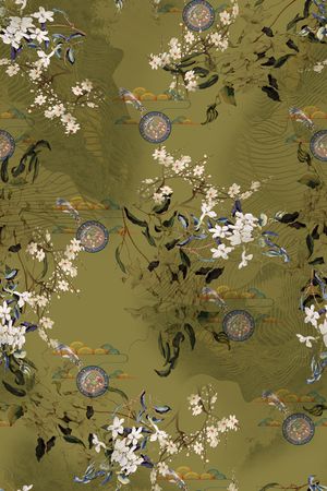 水彩印花华亿平台图片