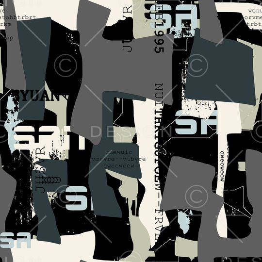 几何印花华亿平台图片