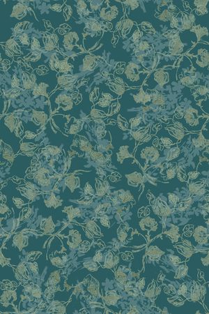 绿植树叶印花华亿平台图片