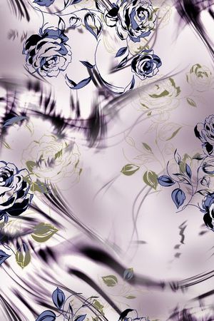 水波纹印花华亿平台图片