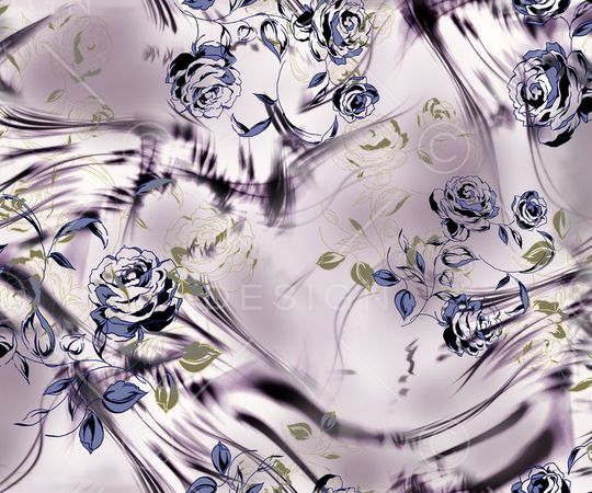 水波纹印花华亿平台图片