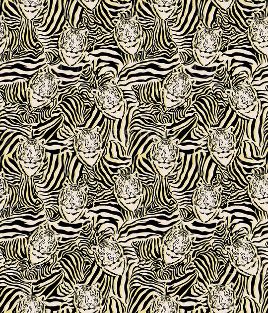 动物纹印花华亿平台图片