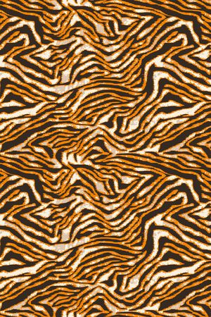 动物纹印花华亿平台图片