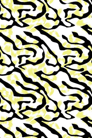 波浪纹印花华亿平台图片