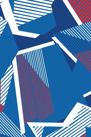 几何印花华亿平台图片