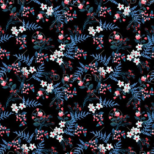 植物印花华亿平台图片