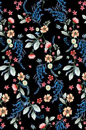 植物印花华亿平台图片