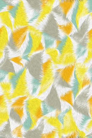 几何印花华亿平台图片