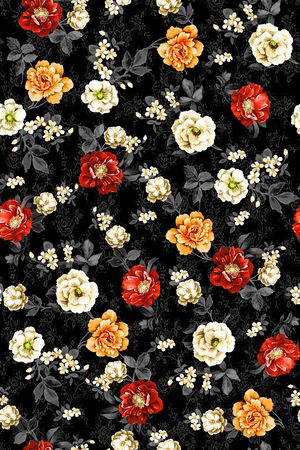 绿植树叶印花华亿平台图片