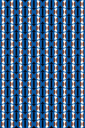 几何印花华亿平台图片