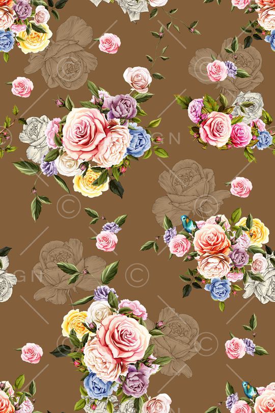 连衣裙印花华亿平台图片