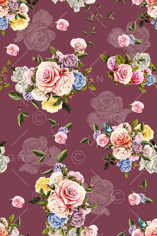 连衣裙印花华亿平台图片