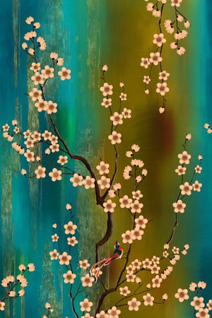 定位花印花华亿平台图片