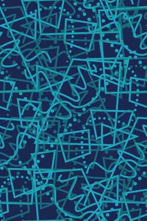 抽象男装印花华亿平台图片