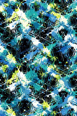 抽象男装印花华亿平台图片