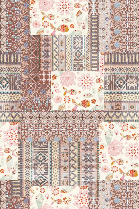 佩斯利印花华亿平台图片