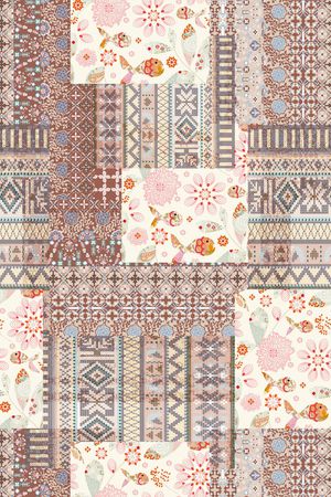 佩斯利印花华亿平台图片