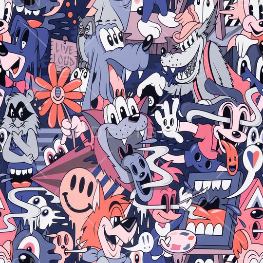 趣味印花华亿平台图片