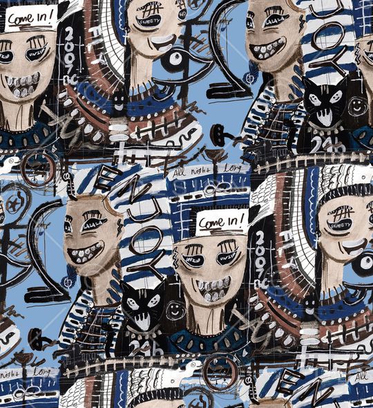 趣味印花华亿平台图片