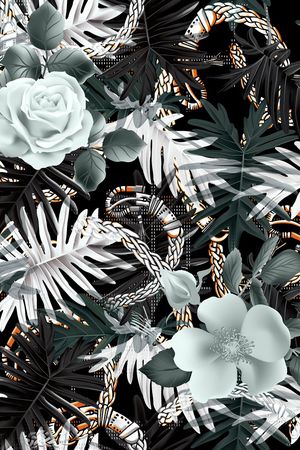 绿植树叶印花华亿平台图片