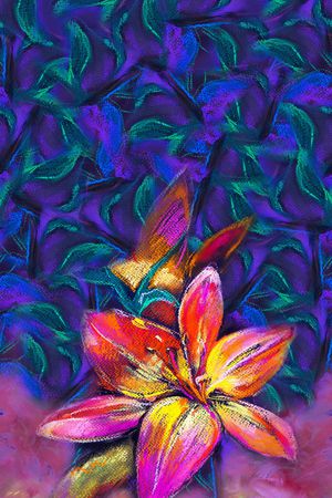 定位花印花华亿平台图片