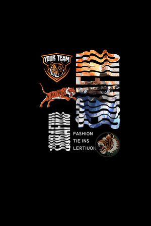 字母印花华亿平台图片