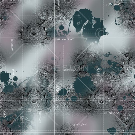 几何印花华亿平台图片