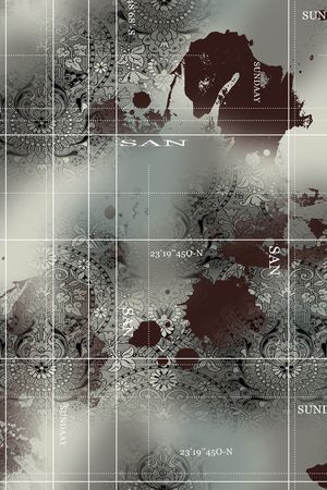 几何印花华亿平台图片