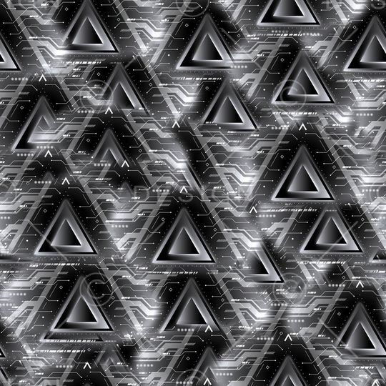 几何印花华亿平台图片