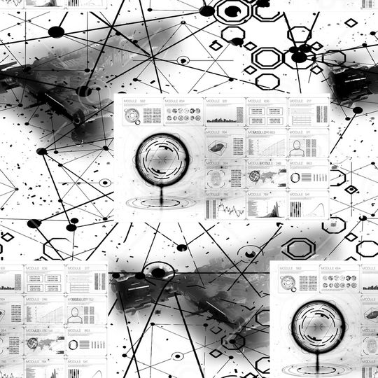 几何印花华亿平台图片