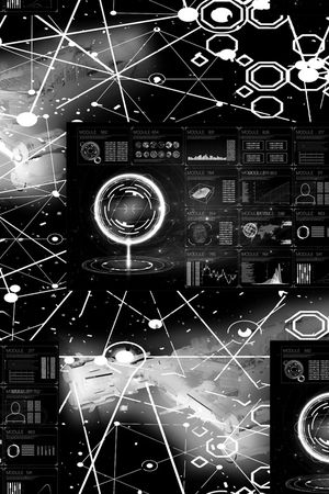 几何印花华亿平台图片