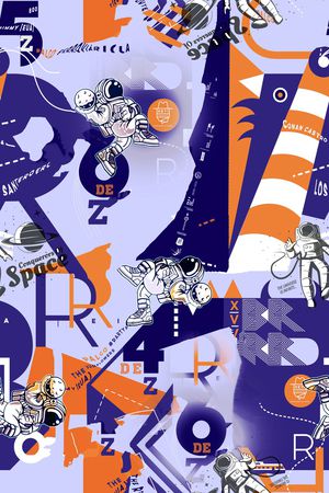 几何印花华亿平台图片