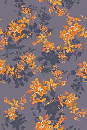 绿植树叶印花华亿平台图片