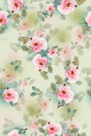 水彩印花华亿平台图片