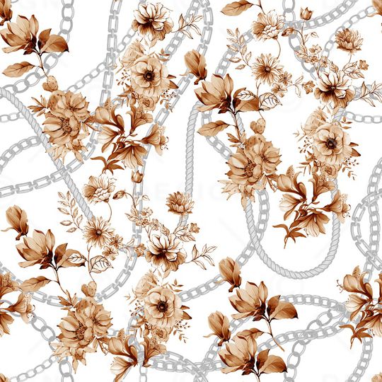 绿植树叶印花华亿平台图片