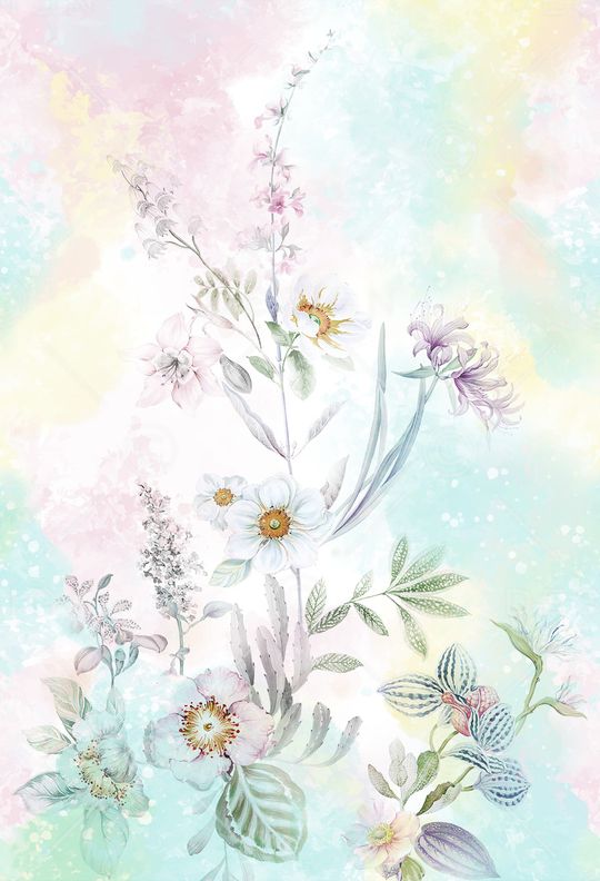 水彩印花华亿平台图片