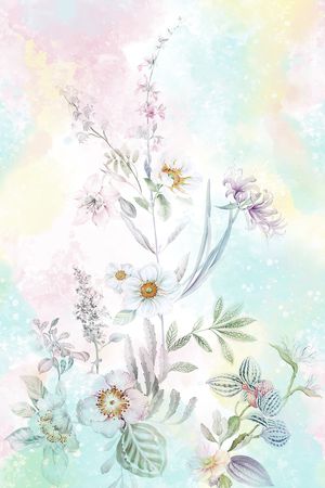 水彩印花华亿平台图片