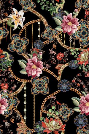 链条印花华亿平台图片