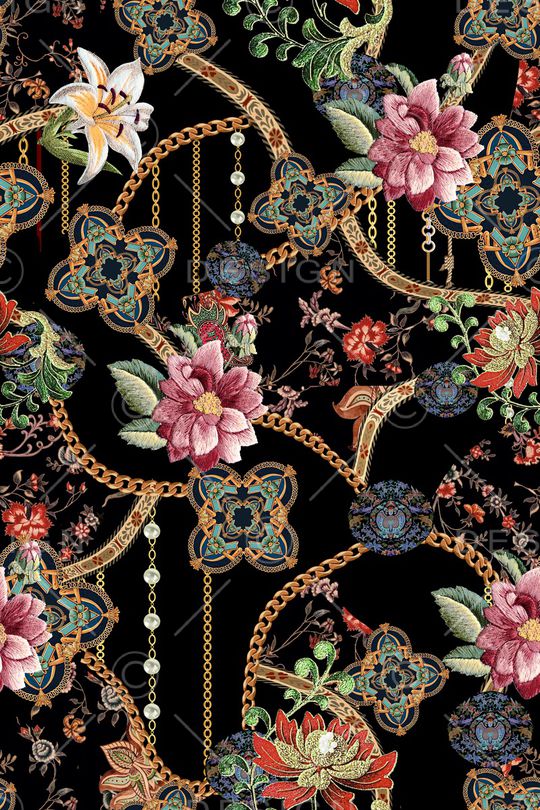 链条印花华亿平台图片