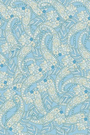 佩斯利印花华亿平台图片