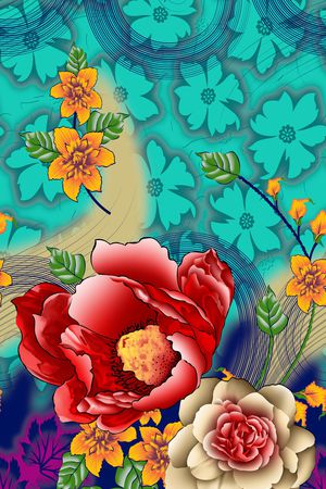 大花印花华亿平台图片