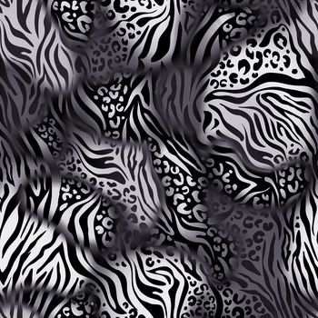 黑白条纹印花华亿平台图片