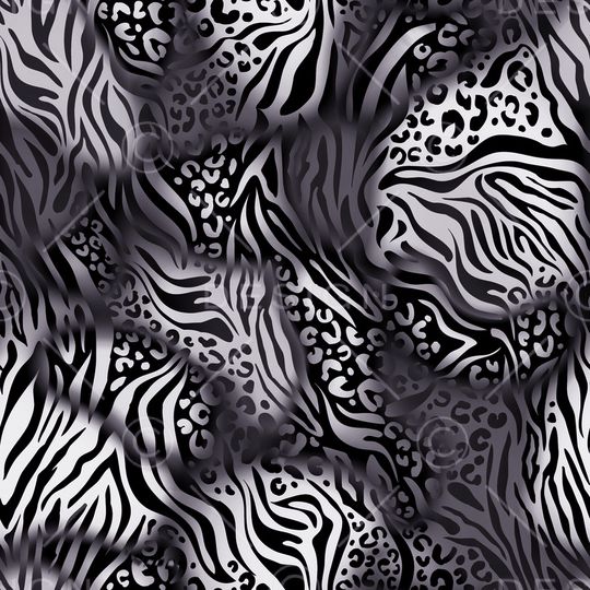 黑白条纹印花华亿平台图片