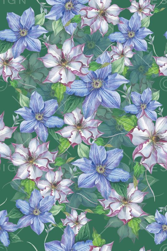 绿植树叶印花华亿平台图片